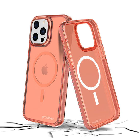 Apple iPhone 13 Pro 6.1 Prodigee Safetee Neo + Mag Case - Peach (1101934)