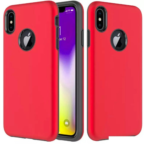iPhone X/Xs Luxury TPU Case - Red (3027)