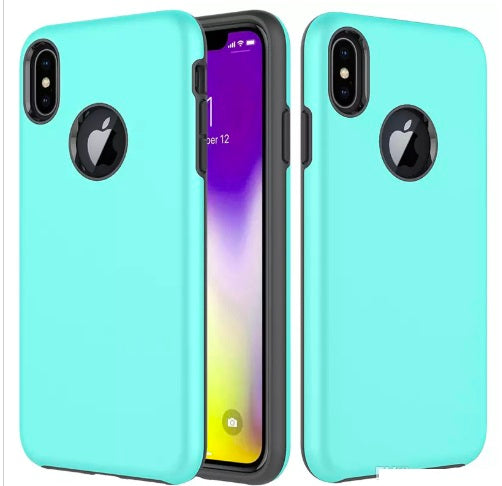 iPhone X/Xs Luxury TPU Case - Teal (3026)
