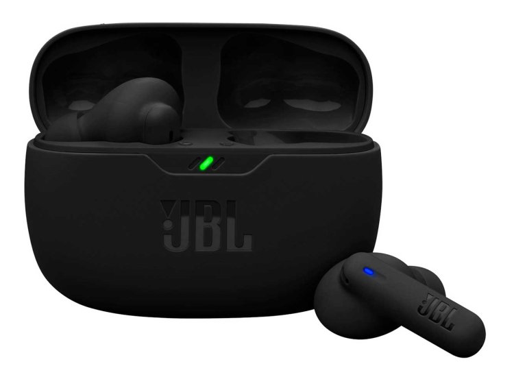 JBL Vibe Beam 2 - True Wireless Noise Cancelling Earbuds Pure Bass Sound & Smart Ambient Technology, 4mics for Crisp, Clear Calls, up to 40Hrs of Playback, IP54 Dust & Water Resistant (BLACK) (1102804)