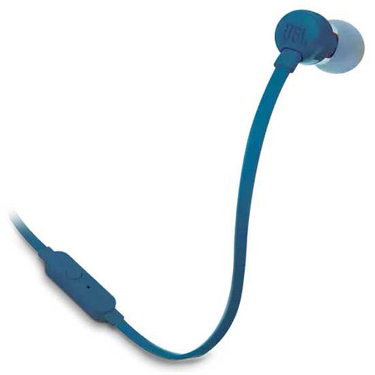 JBL Tune 110 Wired In-Ear Headphones - Blue (1104072)