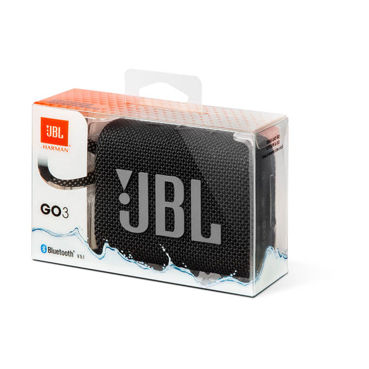 JBL Go 3 Portable Bluetooth Speaker - Black (1103326)