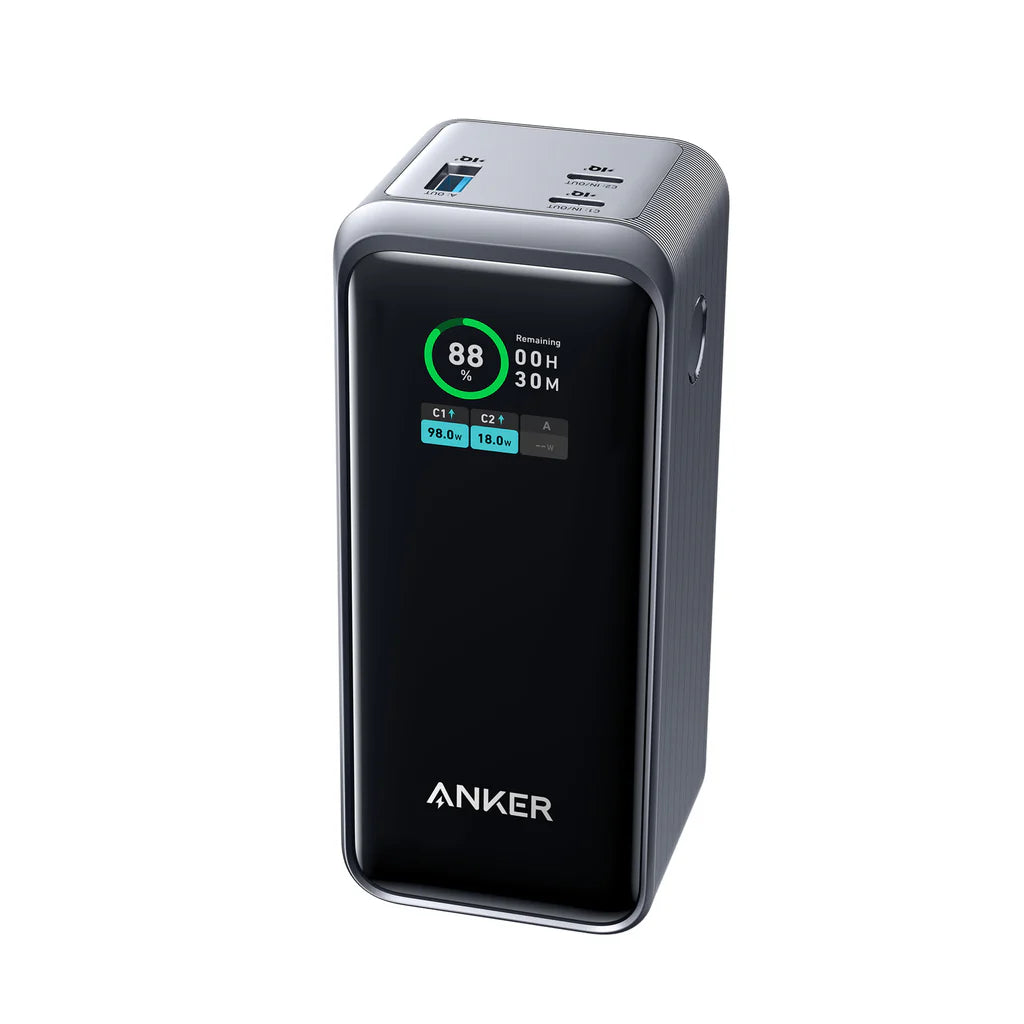 Anker Prime 20K mAh 200W 3-Port Power Bank - Black (1107805)