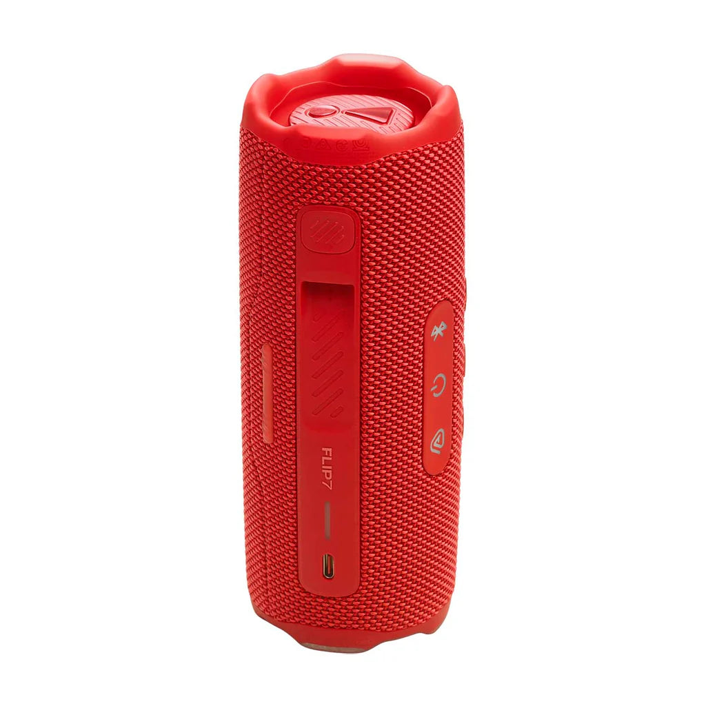 JBL Flip 7 Portable Waterproof Bluetooth Speaker - Red (1102945)