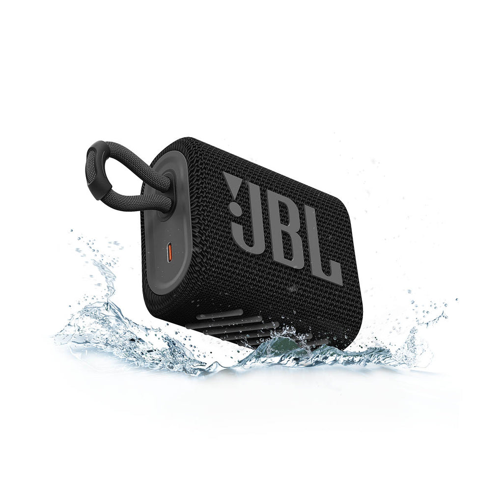 JBL Go 3 Portable Bluetooth Speaker - Black (1103326)
