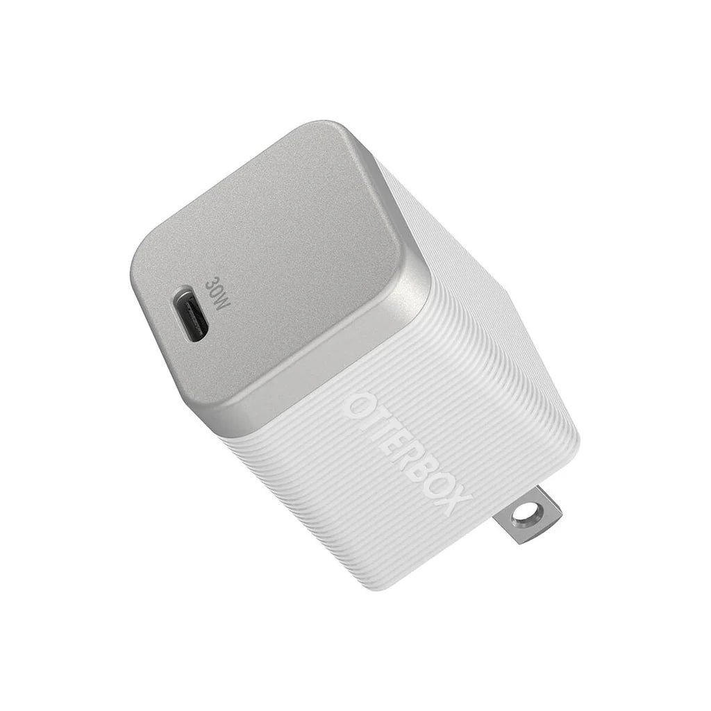 Otterbox 30W 1 Port USB-C PD GaN Premium Pro Wall Charger - Lunar Light ( 1107590) (MSRP $39.99)