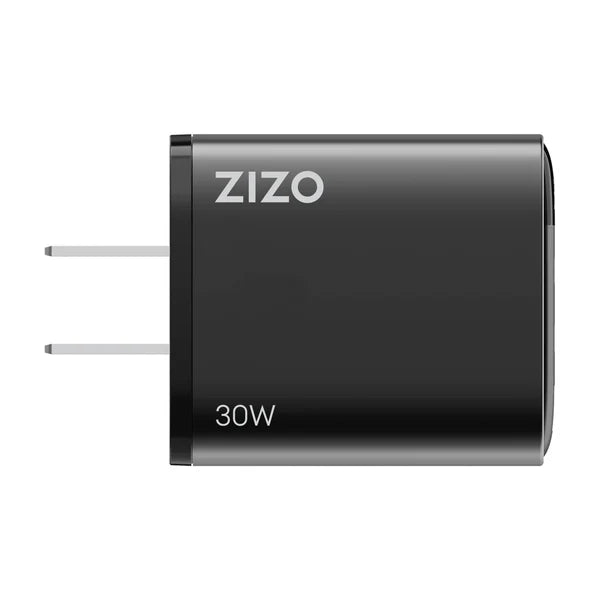 ZIZO PowerVault 30W Dual USB-C + USB-A Wall Charger with Digital Power Display (1102621)