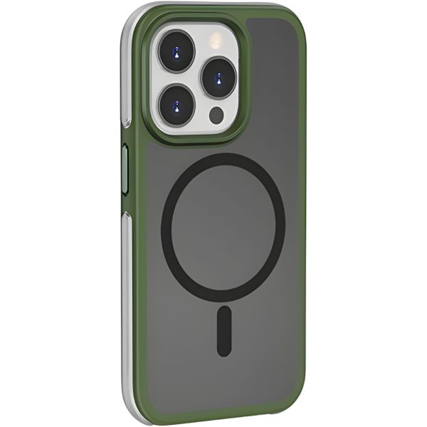 WIWU ZKK-012 AIRBAG MAGNETIC PHONE CASE FOR IPHONE 15 PRO  - GREEN (1107337)