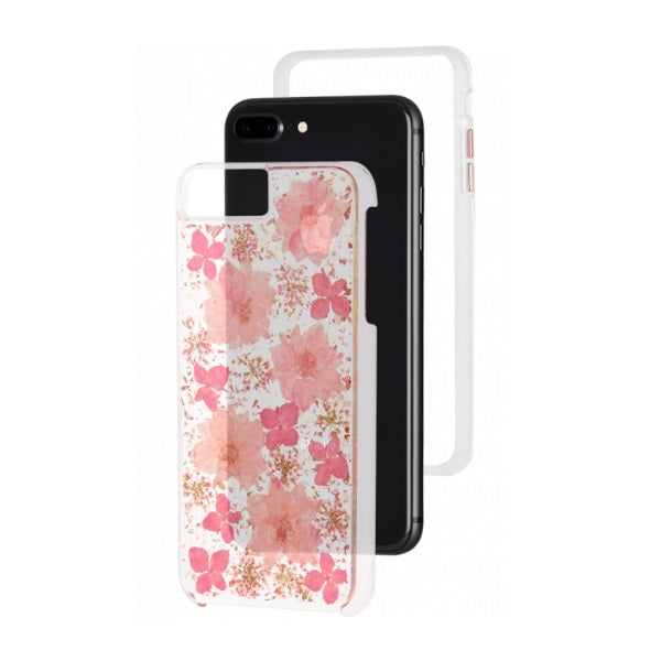 iPhone Xs Max Genuine Flower Case Pink (1709)