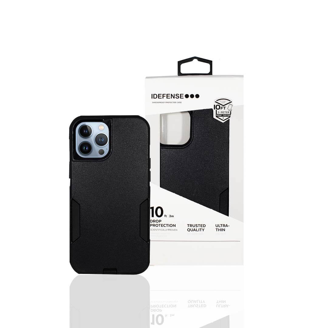 Apple iPhone 12 Pro Max  iDefense Light Weight Shockproof Protective Case - Black (1103260)