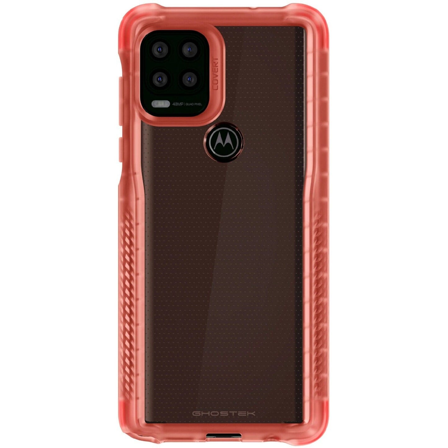 Motorola Moto G Stylus 5G 2021 Ghostek Covert 5 Mix Clear case - Smoke/Clear/Clear Pink (1105132)
