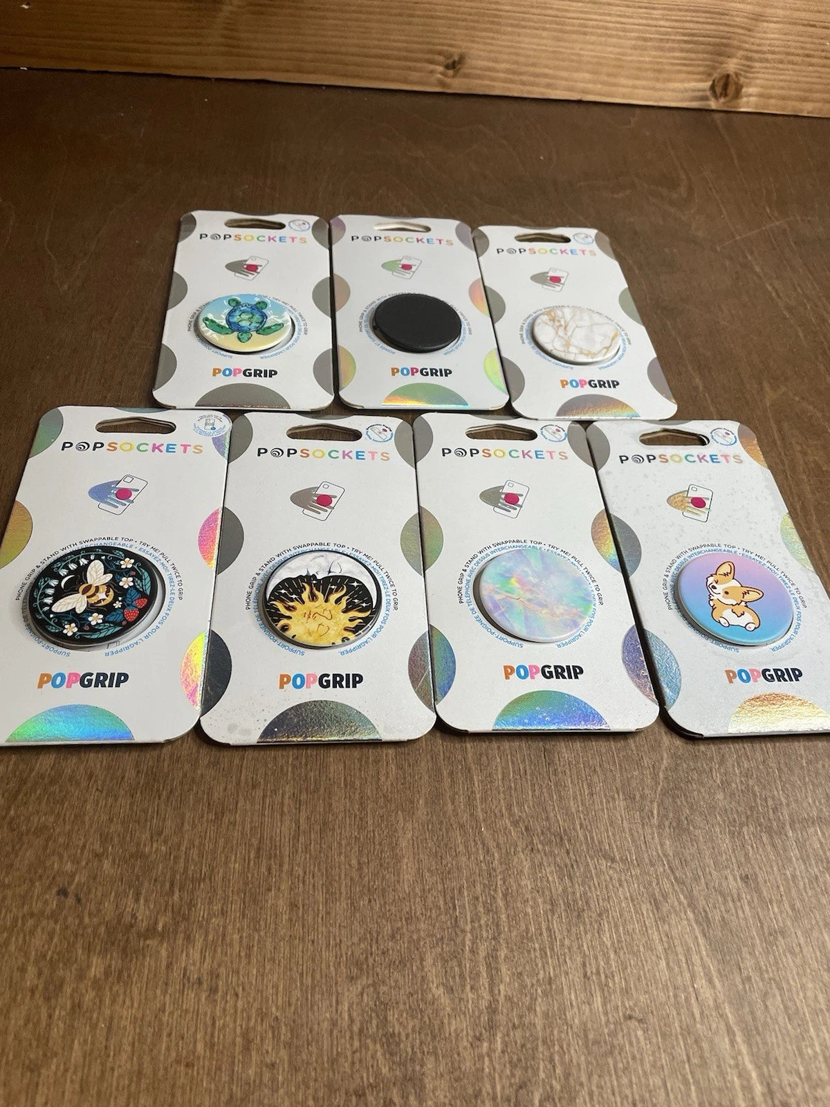 Mix PopSockets PopGrip Swap Top Phone Grip Stand ( 1108003) (MSRP $29.99)