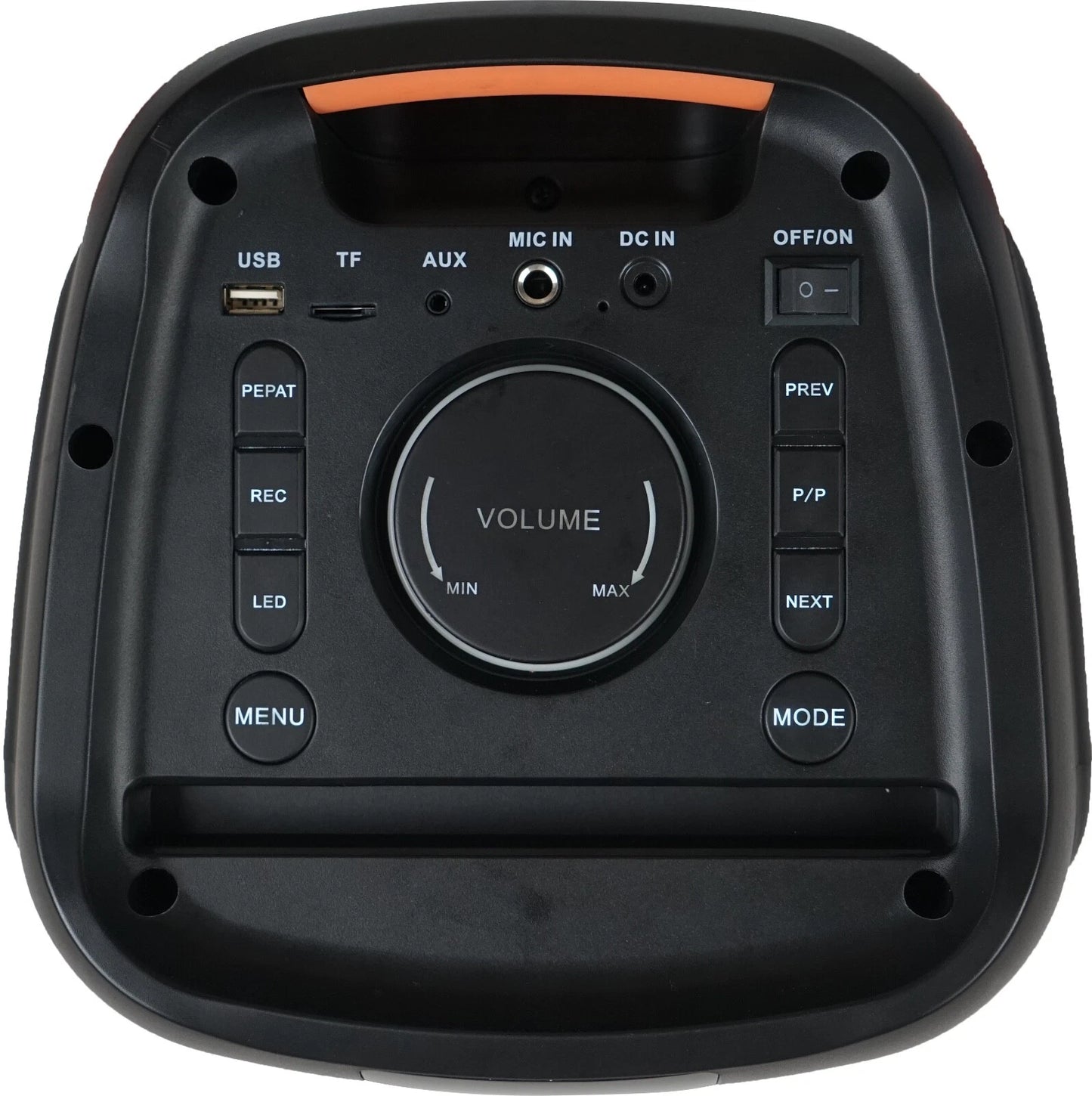 VIDVIE Portable Bluetooth Speaker with Subwoofer, Rich Bass, Wireless sperker for Outdoor, Camping, Indoor, Car (Black) ( 1108034) (MSRP $129.99)