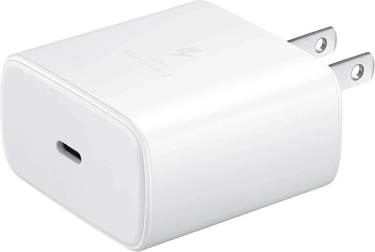 Original Samsung EP-TA845 45W Super Fast Wall Charger White ( 1108067) (MSRP $49.99)