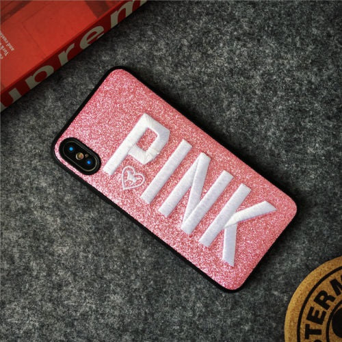 iPhone X/Xs Pink Cover Hard Case - Pink (3000)