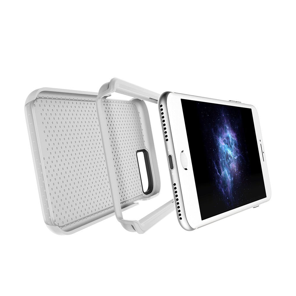 iPhone 6P / 6sP / 7P / 8P Prodigee’s Breeze, Silver (697)