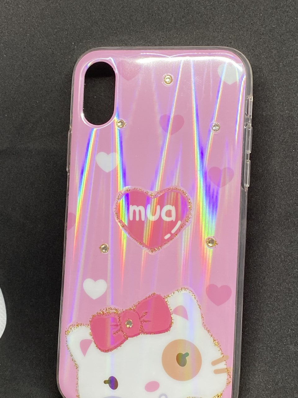 LOFTER MUA DIAMOND CASE WITH SOFT SILICON  FOR iPHONE XR  (4846)