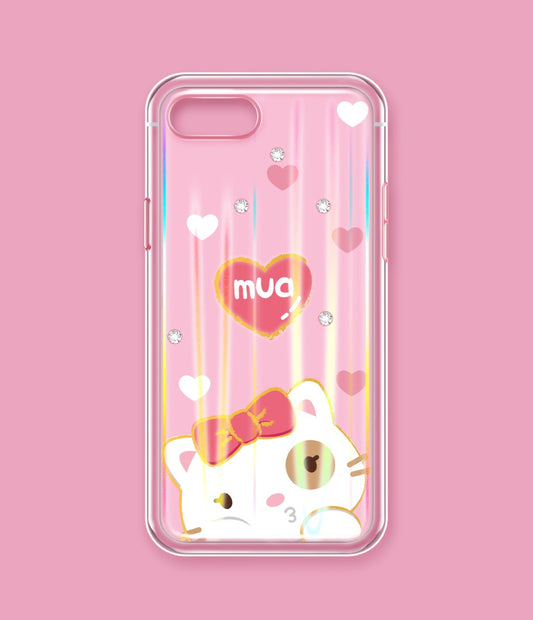 LOFTER MUA DIAMOND CASE WITH SOFT SILICON  FOR iPHONE 7P/8P  (4848)