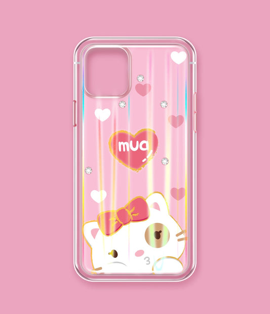 LOFTER MUA DIAMOND CASE WITH SOFT SILICON  FOR iPHONE 11 Pro  (4843)
