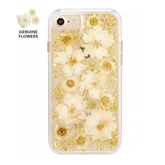 iPhone XR Genuine Flower Case Yellow (1710)